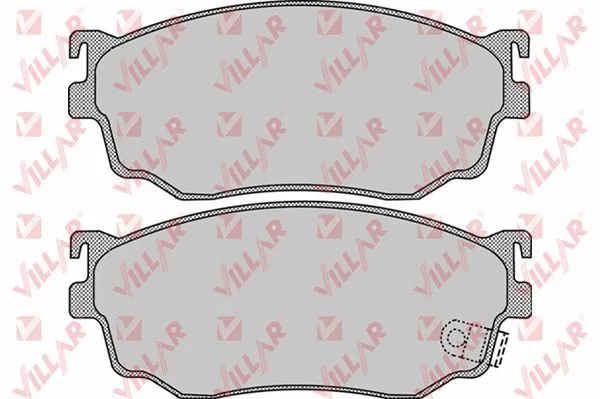 Kit de plaquettes de frein, frein à disque VILLAR 626.1046