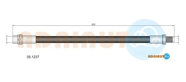 Flexible de frein ADRIAUTO 05.1237