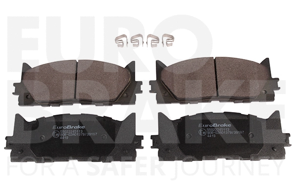 Kit de plaquettes de frein, frein à disque EUROBRAKE 55022245113