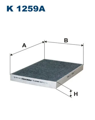 Filtre, air de l'habitacle FILTRON K 1259A
