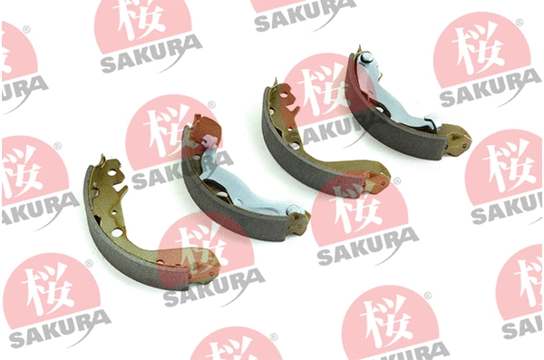 Jeu de mâchoires de frein SAKURA 602-40-6605