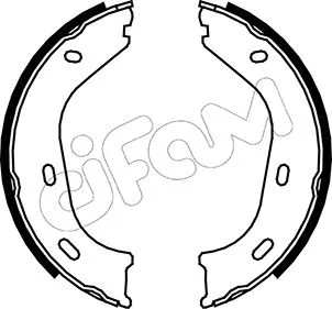 Jeu de mâchoires de frein, frein de stationnement CIFAM 153-232
