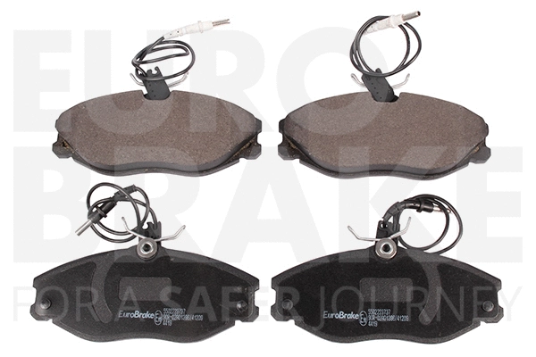 Kit de plaquettes de frein, frein à disque EUROBRAKE 5502223737
