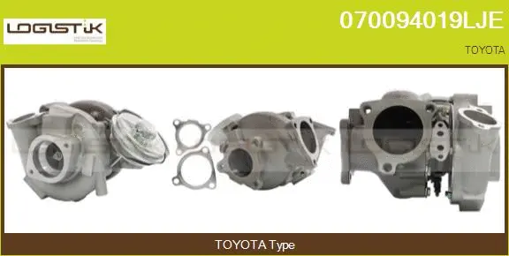 Turbocompresseur, suralimentation LGK 070094019LJE