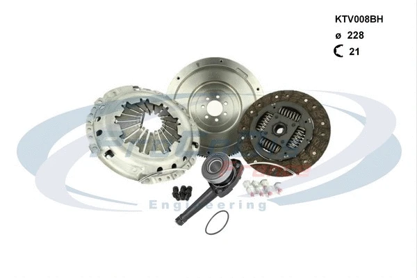 Kit d'embrayage PROCODIS FRANCE KTV008BH