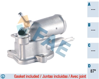 Thermostat, liquide de refroidissement FAE 5349887