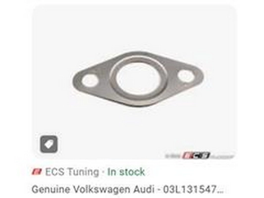 Joint, vanne EGR ZPY 03L131547P