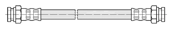Flexible de frein CEF 510836
