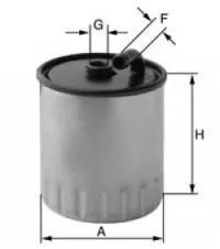 Filtre à carburant UNIFLUX FILTERS XN60