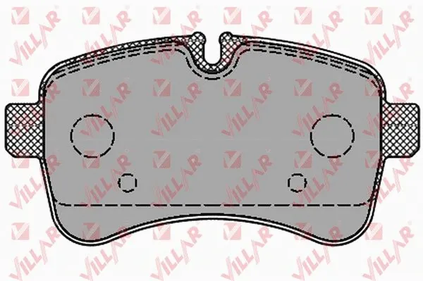 Kit de plaquettes de frein, frein à disque VILLAR 626.1296
