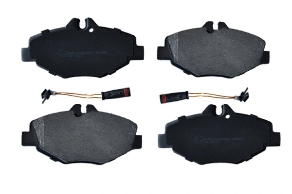 Kit de plaquettes de frein, frein à disque ASAM AUTOMOTIVE 55352