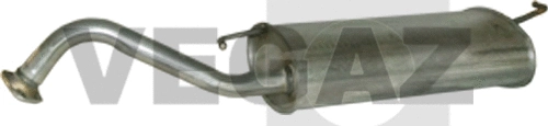 Silencieux arrière VEGAZ GmbH TS-324