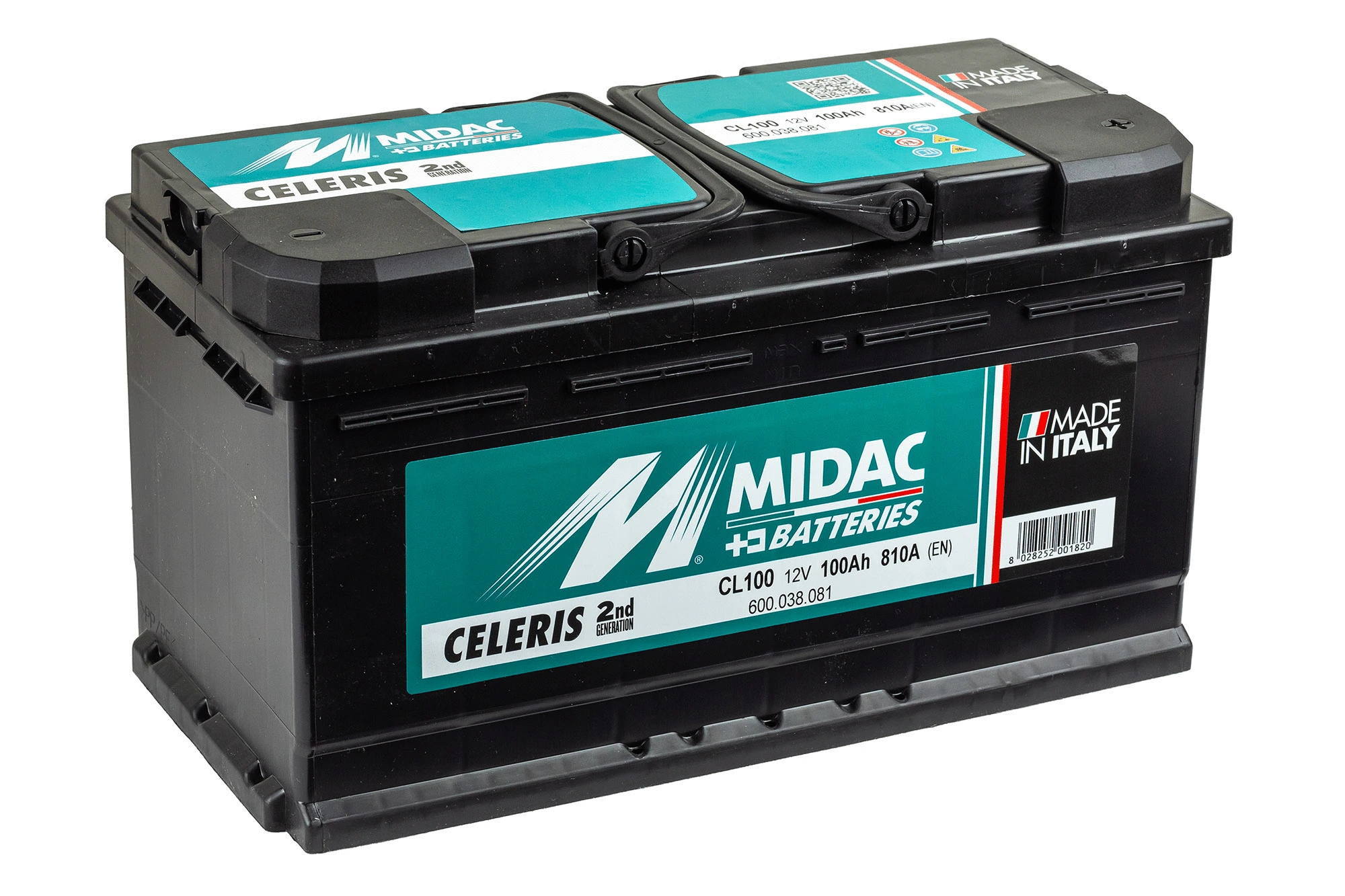 Batterie de démarrage MIDAC S.p.A. CL100
