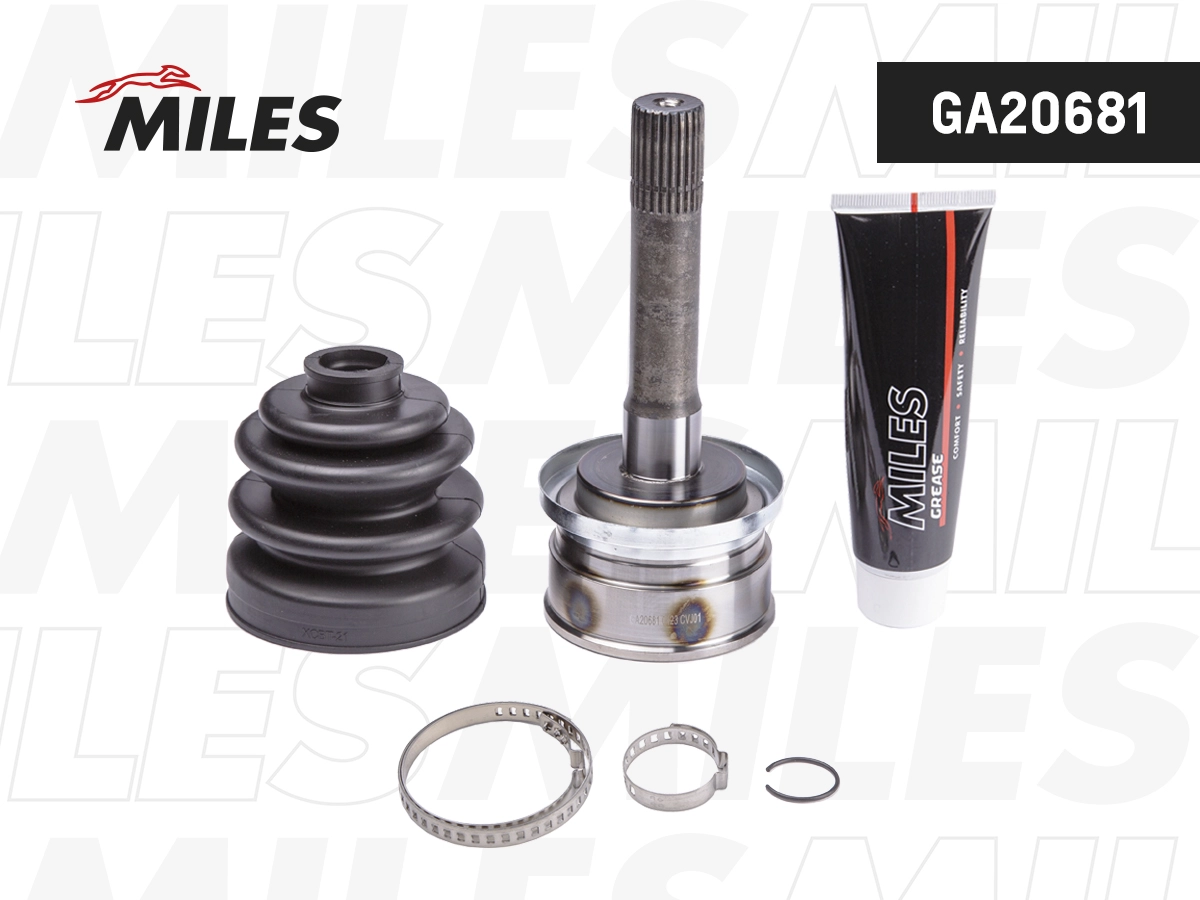 Jeu de joints, arbre de transmission MILES GA20681