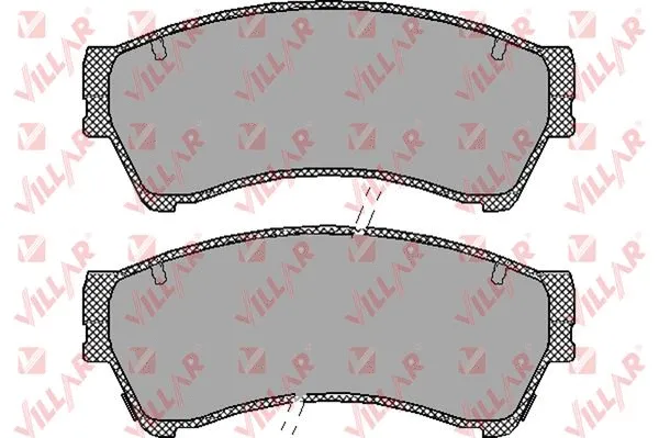 Kit de plaquettes de frein, frein à disque VILLAR 626.1413