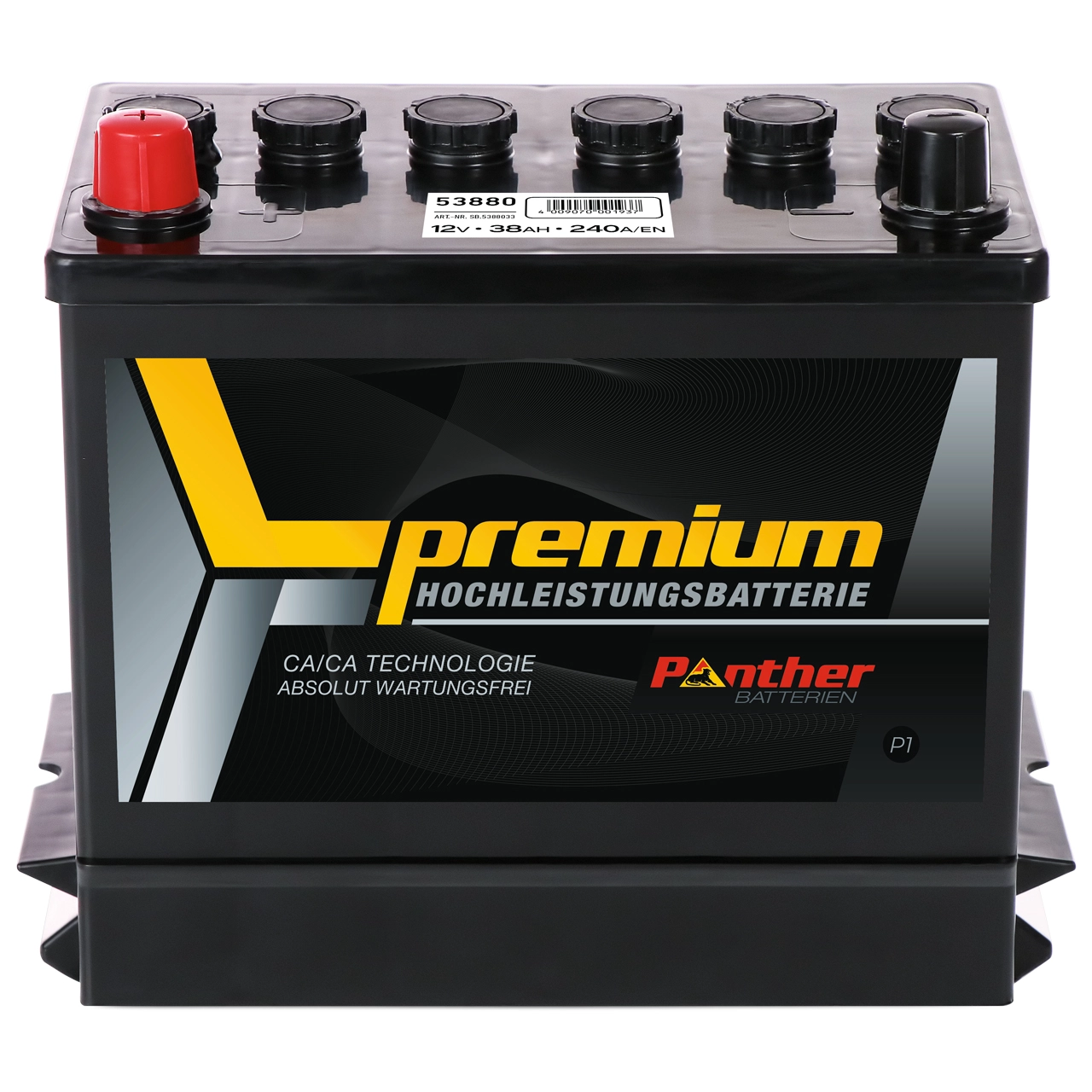 Batterie de démarrage PANTHER-BATTERIEN SB.5388033