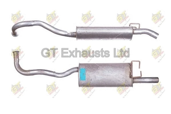 Silencieux arrière GT Exhausts GRN477