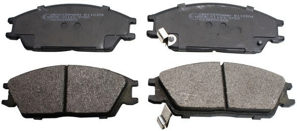 Kit de plaquettes de frein, frein à disque DENCKERMANN B110304