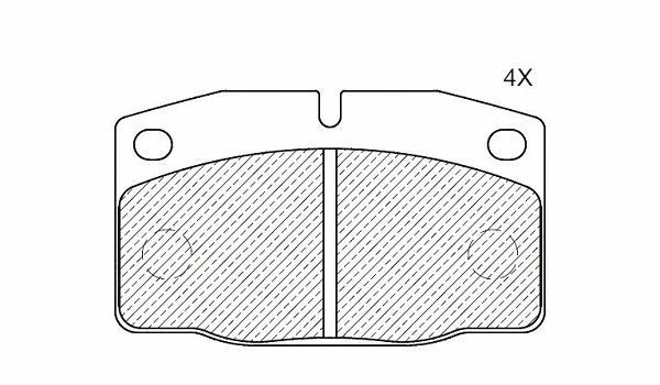 Kit de plaquettes de frein, frein à disque KLAXCAR FRANCE 24566z
