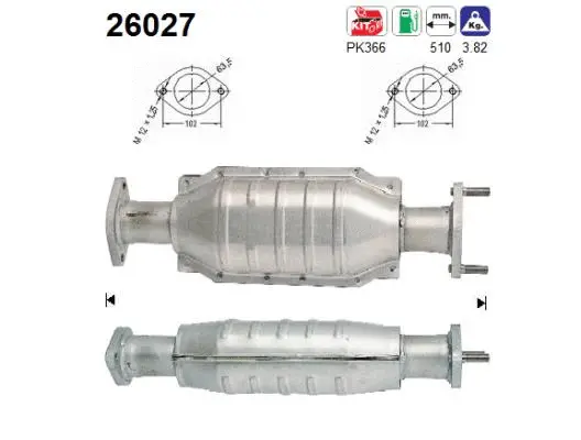 Catalyseur AS 26027