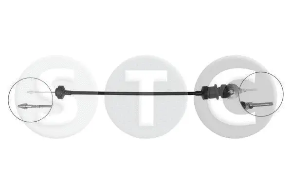 Tirette à câble, commande d'embrayage STC T480712