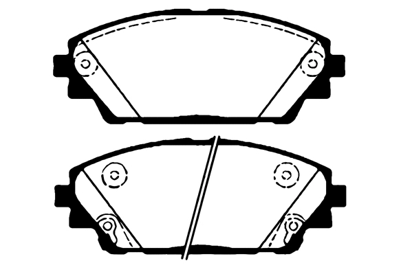 Kit de plaquettes de frein, frein à disque RAICAM RA.1066.0