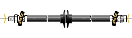 Flexible de frein MGA F6996