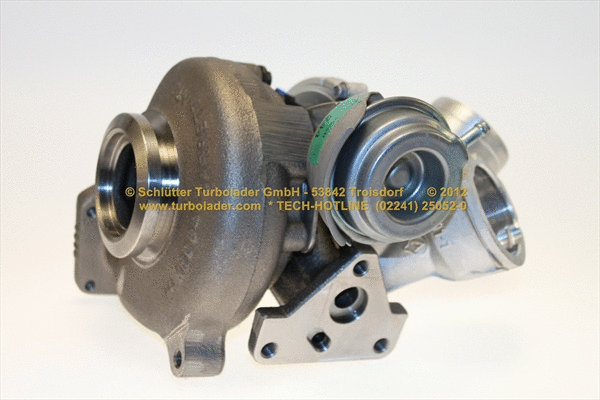 Turbocompresseur, suralimentation SCHLÜTTER TURBOLADER 166-01314