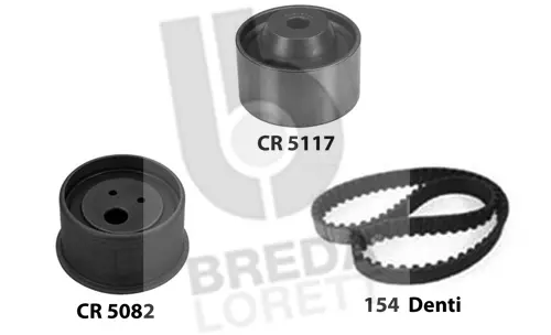 Kit de courroie crantée BREDA LORETT KCD0675