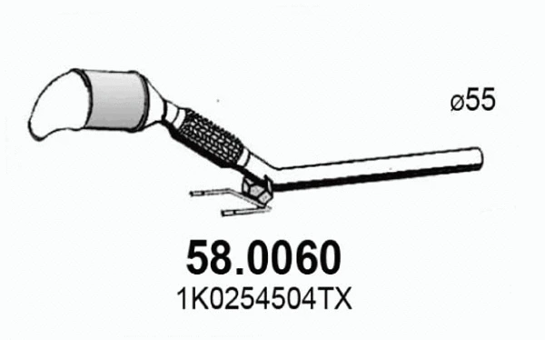 Catalyseur ASSO 58.0060