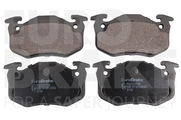 Kit de plaquettes de frein, frein à disque EUROBRAKE 5502223728