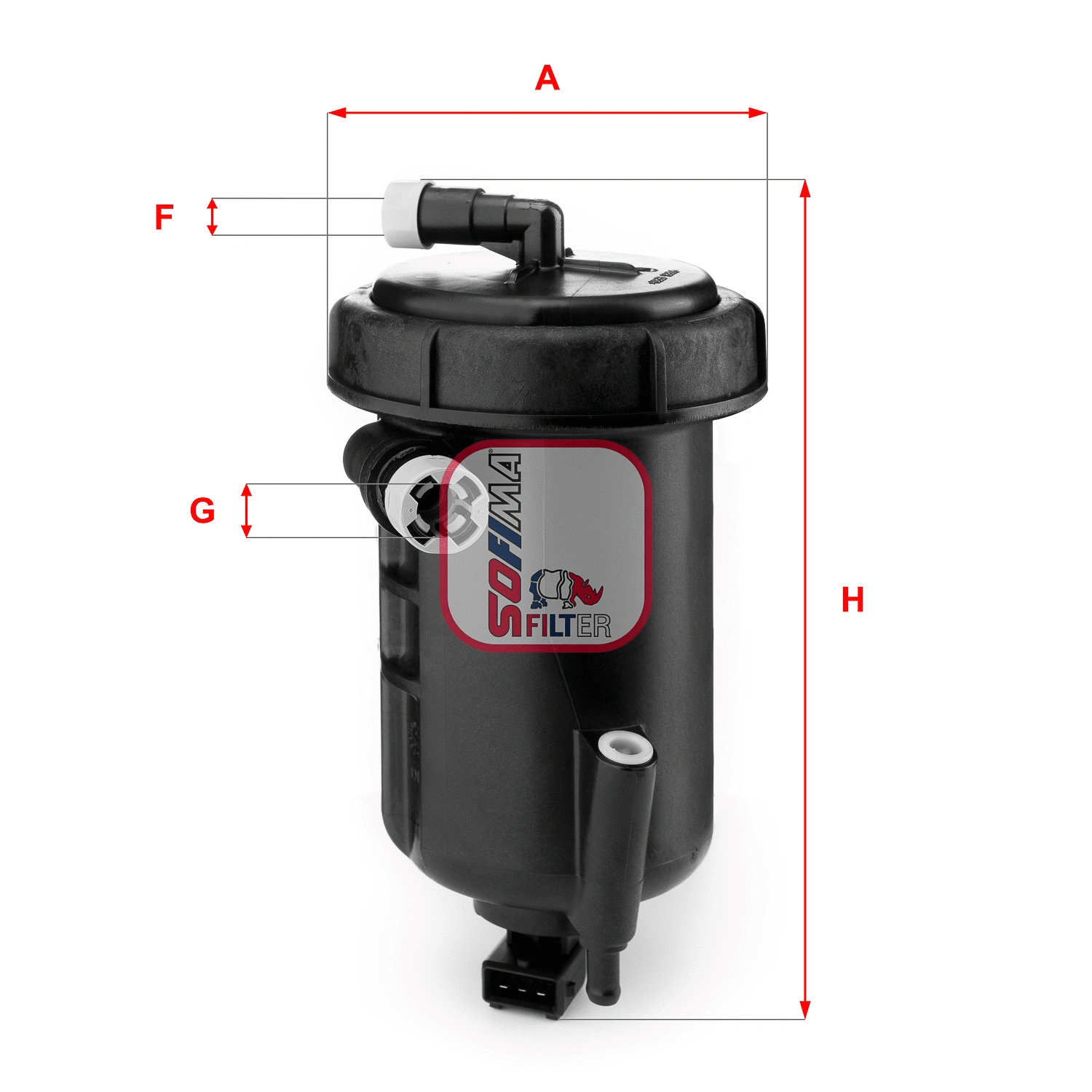 Filtre à carburant SOFIMA S 5147 GC