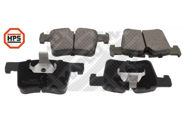 Kit de plaquettes de frein, frein à disque MAPCO 6625HPS