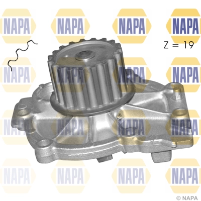Pompe à eau, refroidissement du moteur NAPA NWP1470