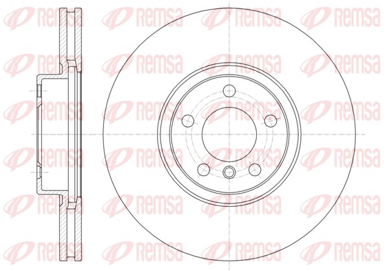 Disque de frein REMSA 61335.10