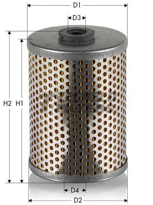 Filtre à huile TECNECO FILTERS OL010