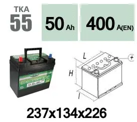 Batterie de démarrage Technika TKA55