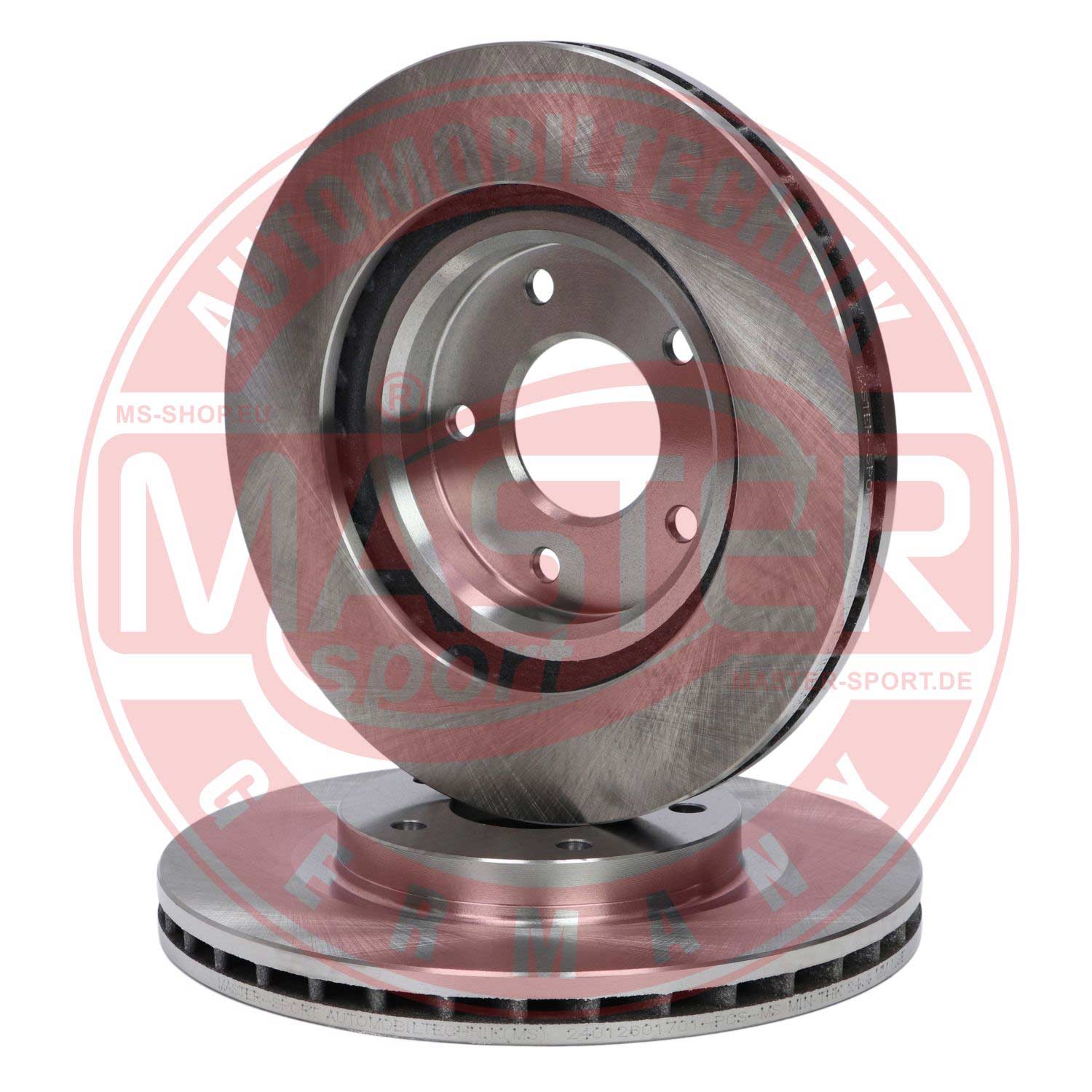 Disque de frein MASTER-SPORT GERMANY 24012601701-SET-MS