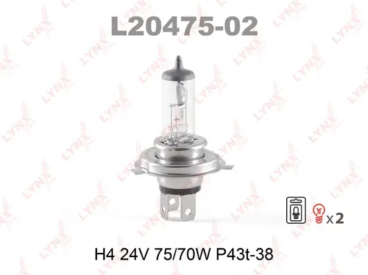 Ampoule, projecteur principal LYNXAUTO L20475-02