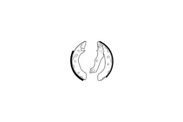 Jeu de mâchoires de frein E.T.F. 09-0528