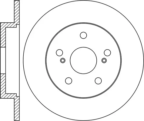 Disque de frein FIT FR0757