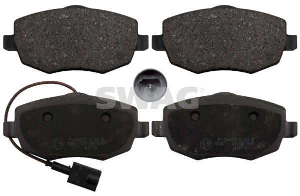 Kit de plaquettes de frein, frein à disque SWAG 72 11 6097