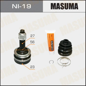 Jeu de joints, arbre de transmission MASUMA NI-19