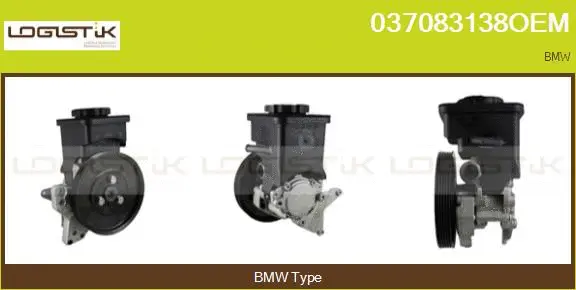 Pompe hydraulique, direction LGK 037083138OEM