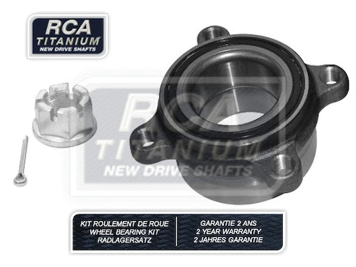 Kit de roulements de roue RCA FRANCE RCAK1337
