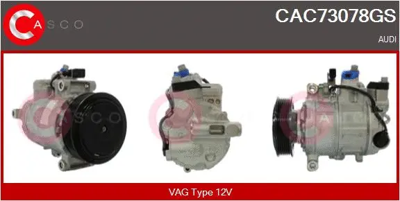 Compresseur, climatisation CASCO CAC73078GS