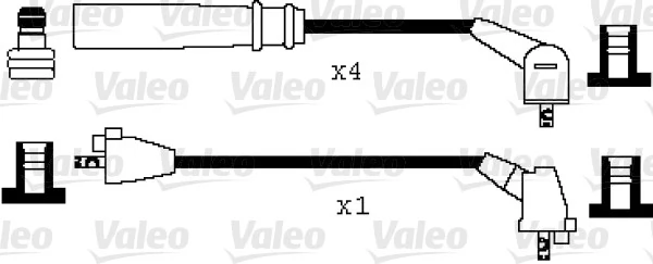 Kit de câbles d'allumage VALEO 346042