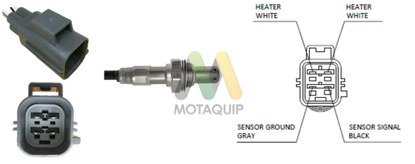 Sonde lambda MOTAQUIP LVOS2033