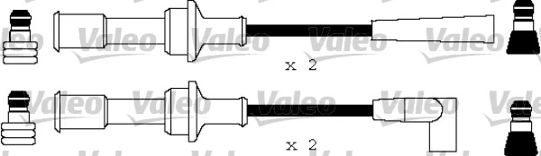 Kit de câbles d'allumage VALEO 346163