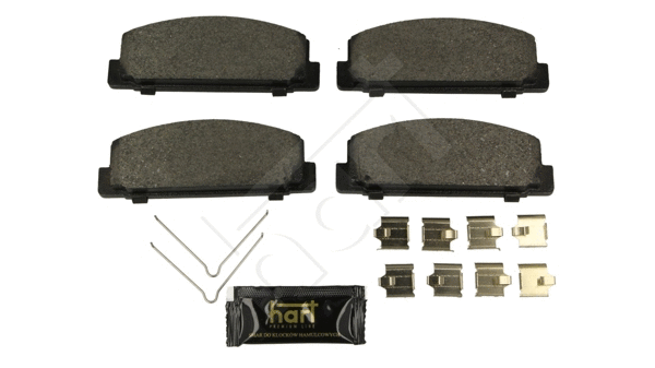 Kit de plaquettes de frein, frein à disque HART 249 184